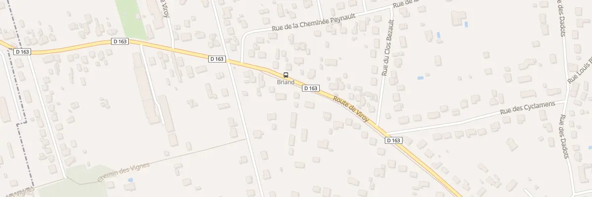Plan du 1141 Rte de Viroy à Amilly