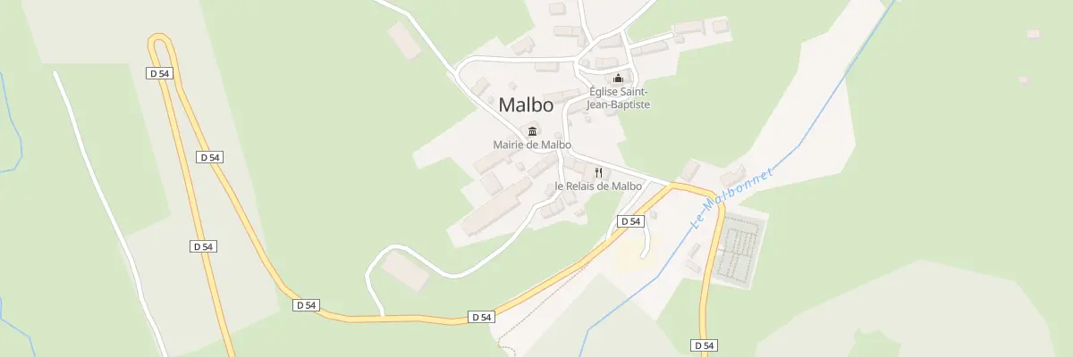 Plan du 11 Rue des Cassalouts à Malbo