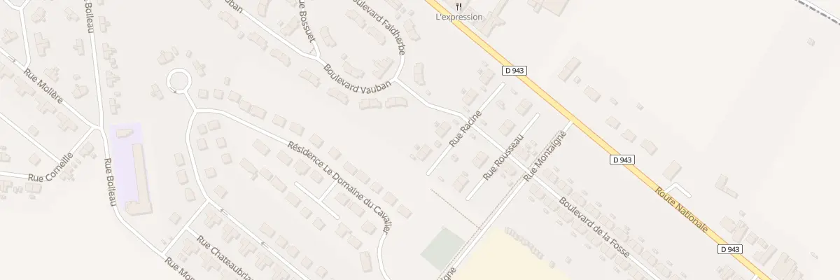 Plan du 3 Rue Racine à Mazingarbe