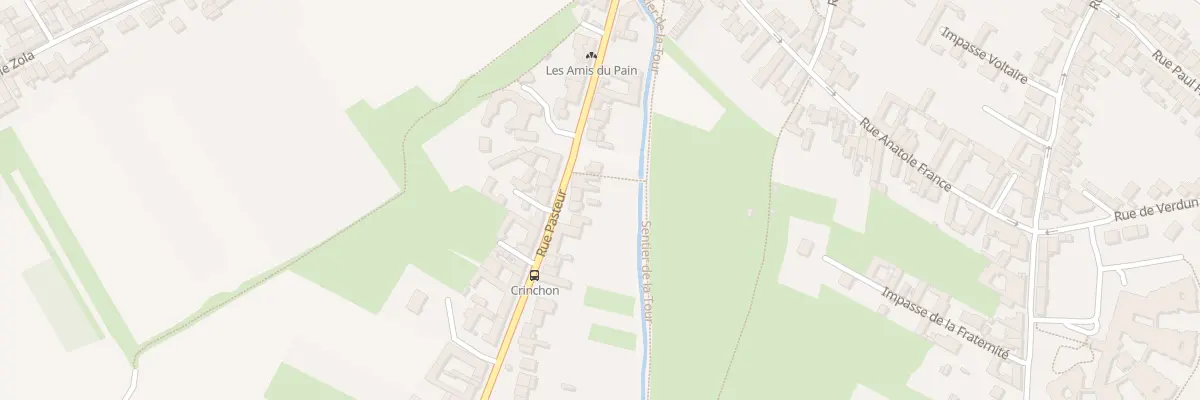 Plan du 17 Rue Pasteur à Achicourt