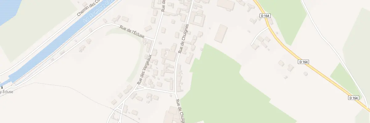 Plan du 22 Rue de Chuignes à Cappy