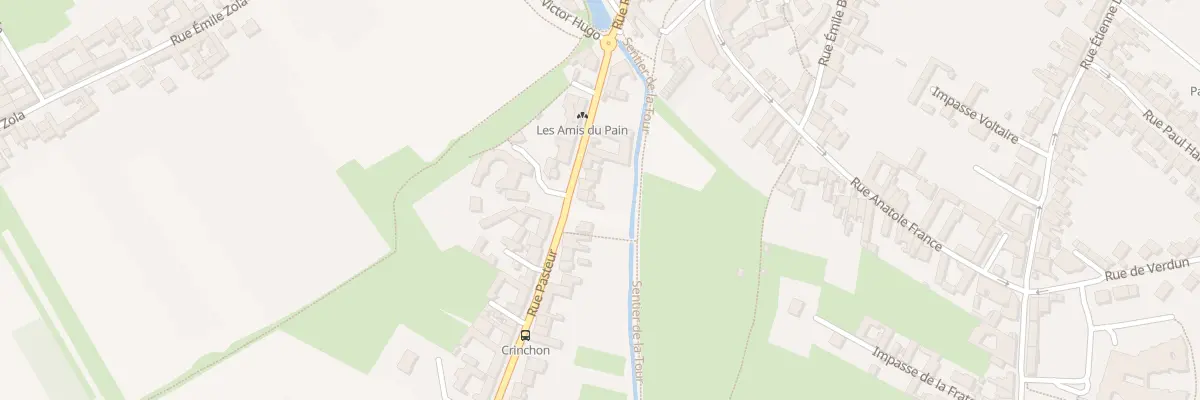 Plan du 11B Rue Pasteur à Achicourt