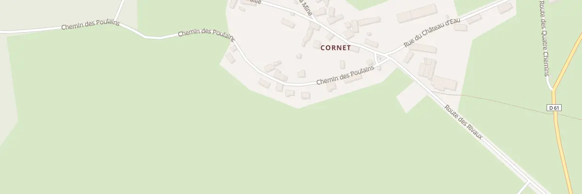 Plan du 5230 Cornet à Saint-Jacques-d’Ambur