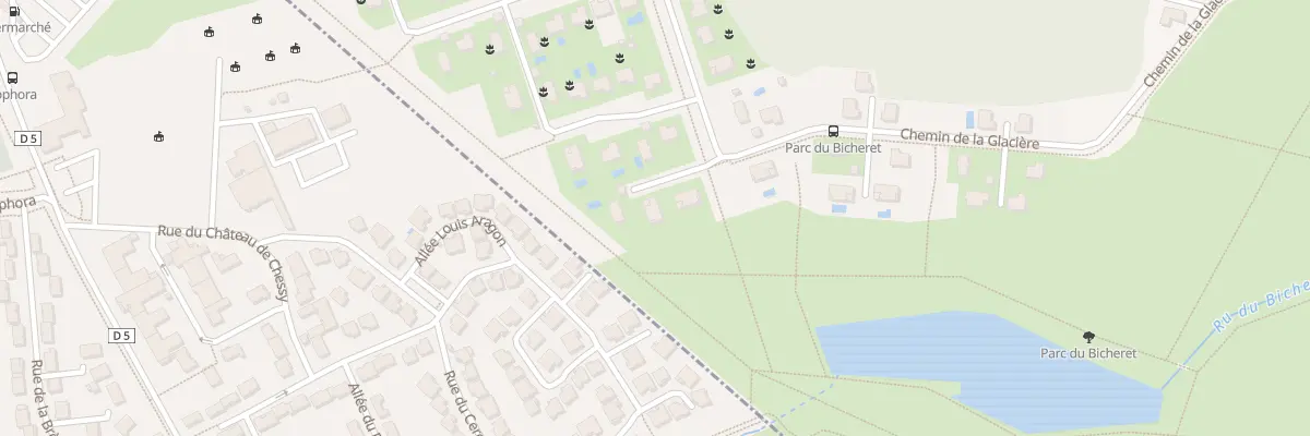 Plan du 4 Che de la Glacière à Chessy