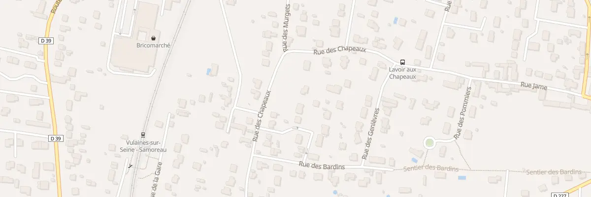 Plan du 18 Rue des Chapeaux à Vulaines-sur-Seine