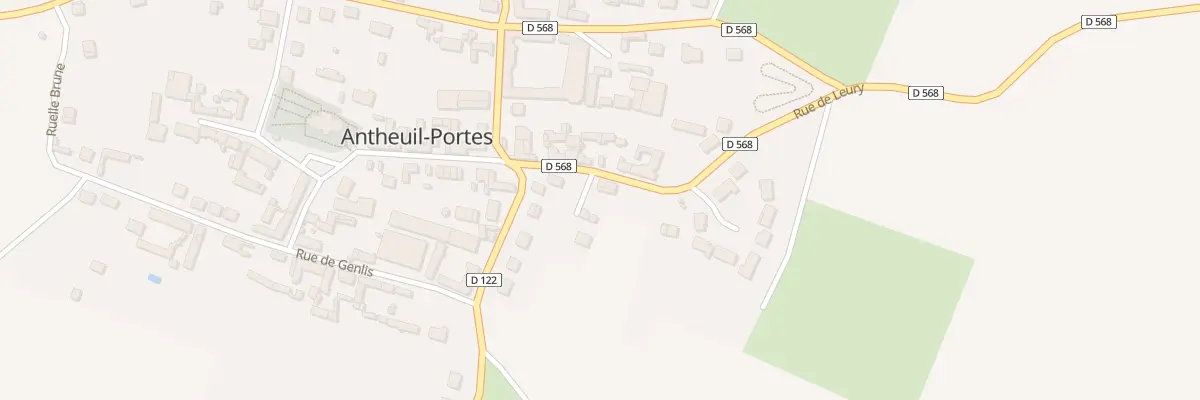 Plan du 70 Rue de Leury à Antheuil-Portes