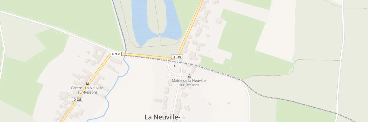 Plan du 87 Rue du Général Leclerc à Ricquebourg