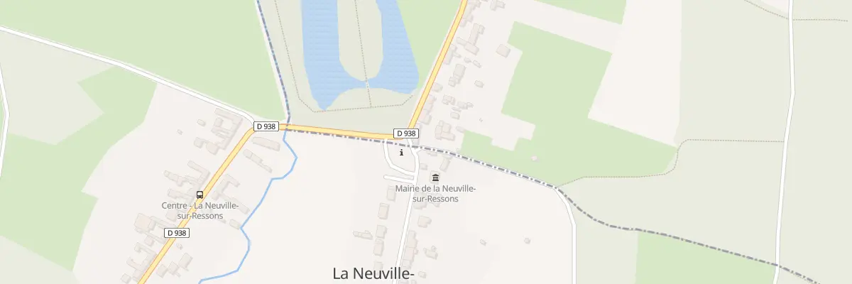 Plan du 87 Rue du Général Leclerc à Ricquebourg