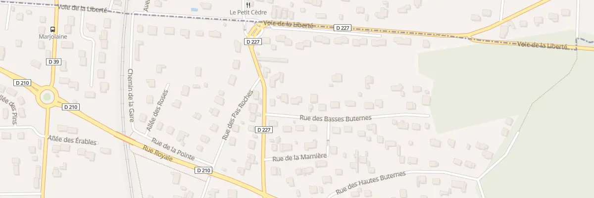 Plan du 3 Rue des Basses Buternes à Samoreau