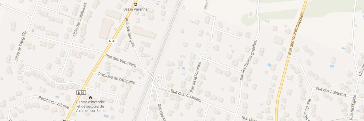 Plan du 5 Rue de la Varenne à Vulaines-sur-Seine