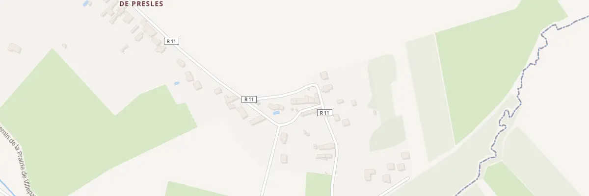 Plan du 48 Che des Fontaines à Presles-en-Brie
