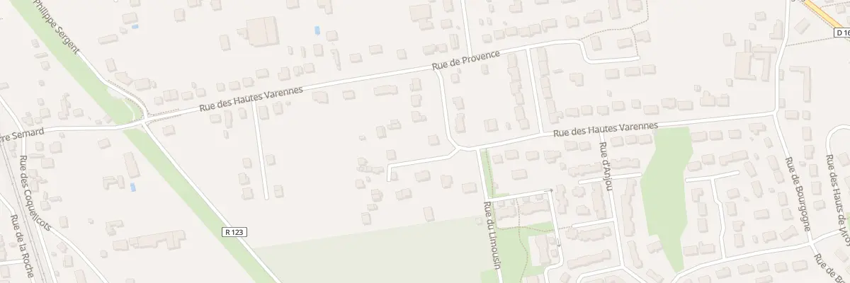 Plan du 440 Rue des Hautes Varennes à Amilly