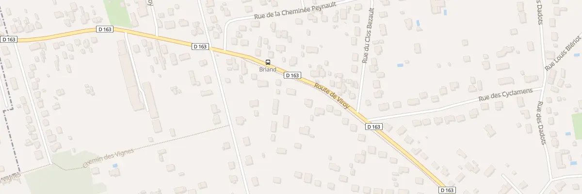 Plan du 1117 Rte de Viroy à Amilly