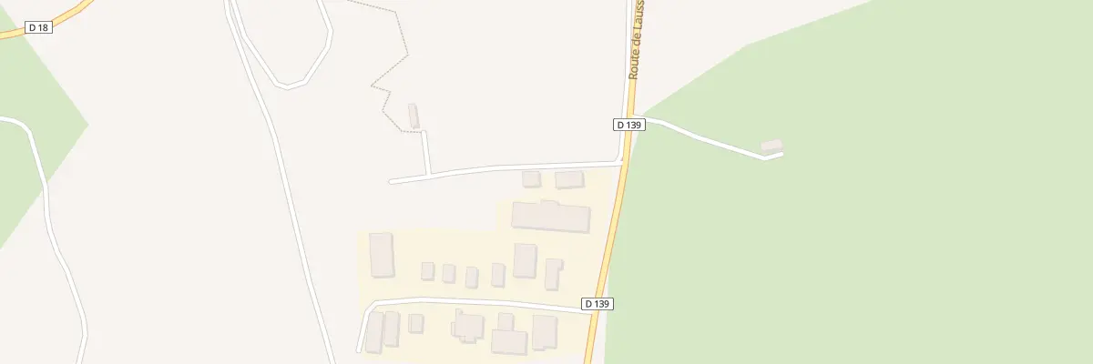 Plan du 5361 Labounitio à Thérondels