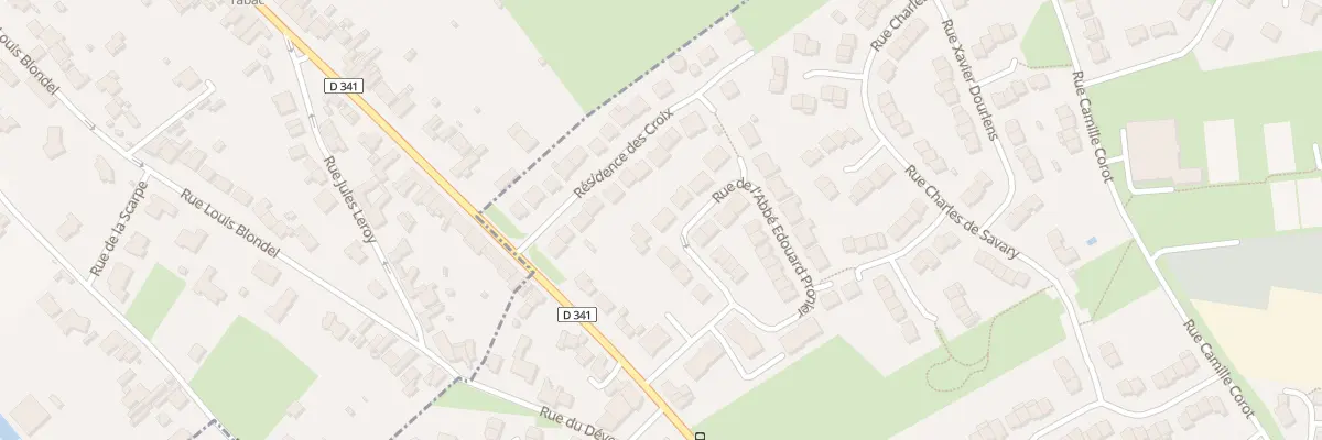 Plan du 27 Rue de l’Abbe Edouard Pronier à Sainte-Catherine