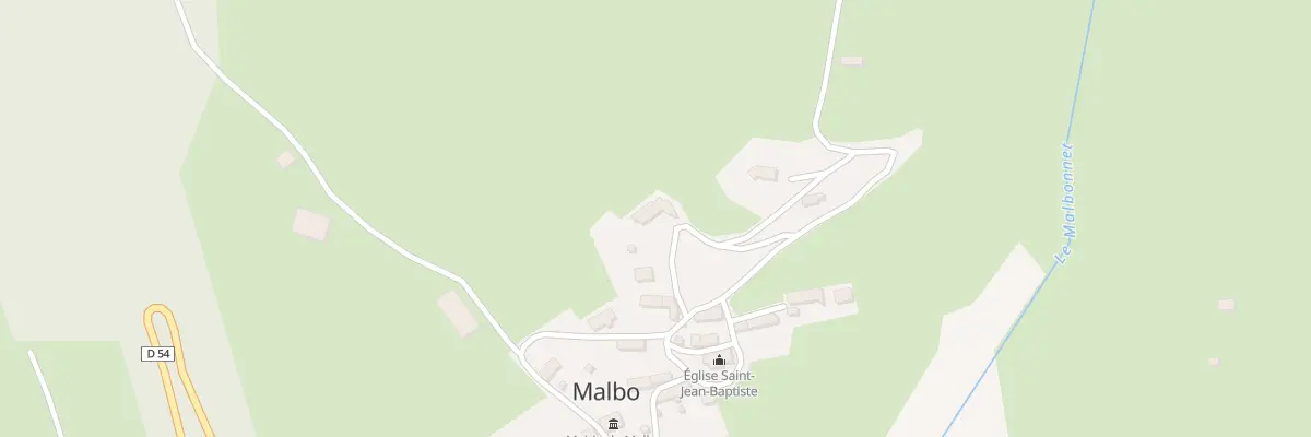 Plan du 23 Rue des Cassalouts à Malbo