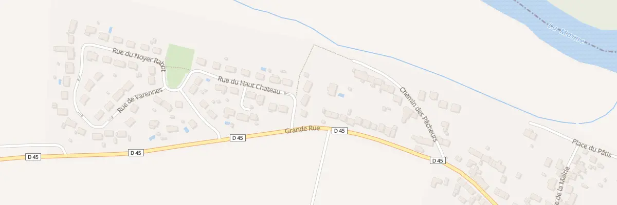 Plan du 17 Rue du Haut Chateau à Jablines