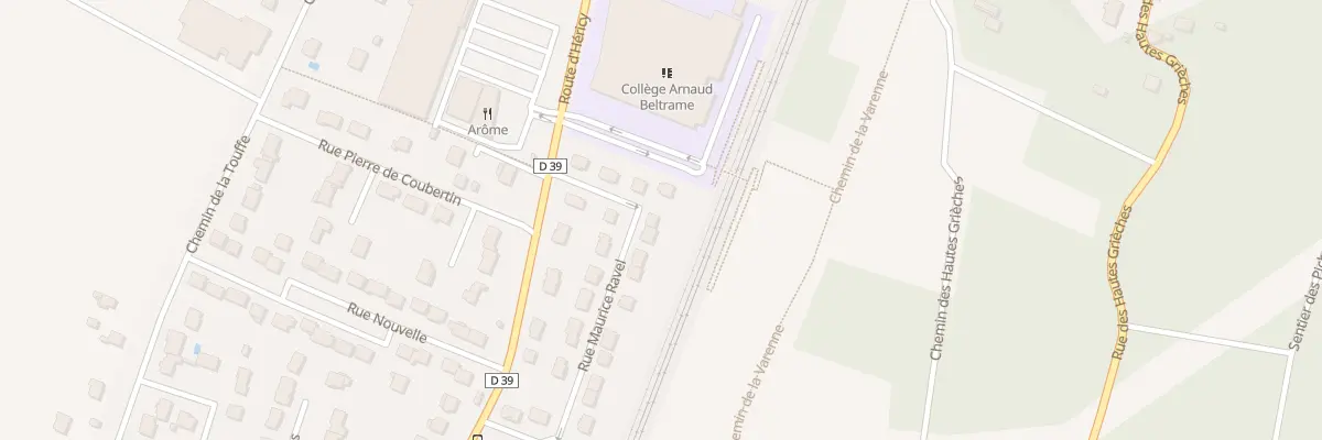 Plan du 30 Rue Maurice Ravel à Vulaines-sur-Seine