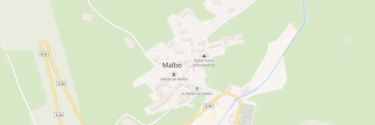 Plan du 3 Rue de l’Eglise à Malbo