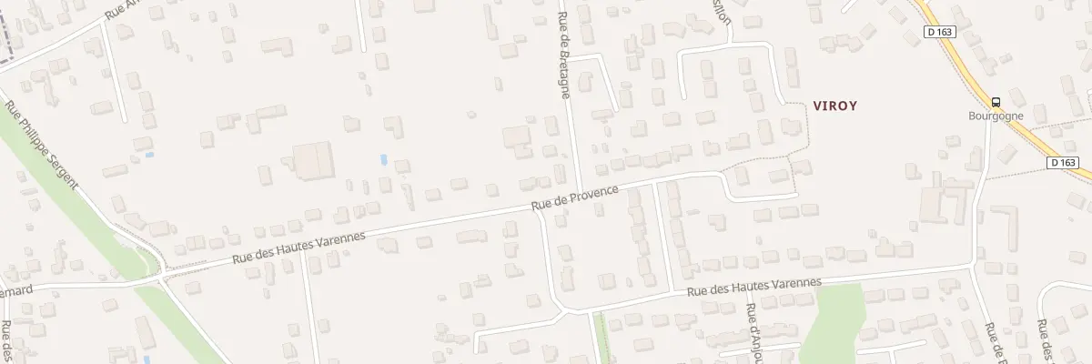 Plan du 361 Rue des Hautes Varennes à Amilly