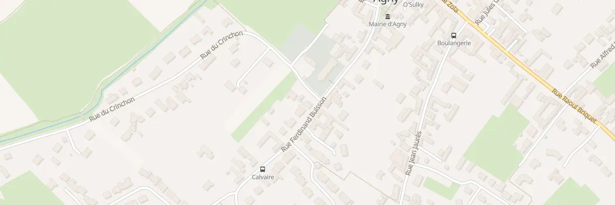 Plan du 14 Rue Ferdinand Buisson à Agny