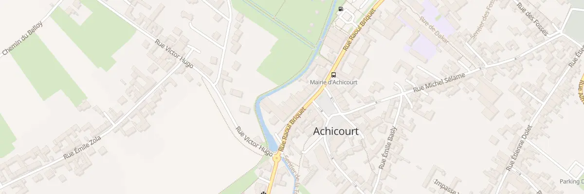 Plan du 122 Rue Raoul Briquet à Achicourt