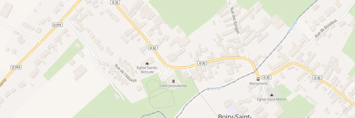 Plan du 16 Rue de l’Eglise à Boiry-Sainte-Rictrude