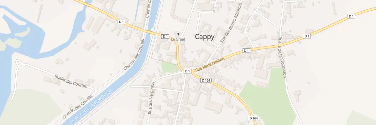 Plan du 4 Pl des Héros à Cappy
