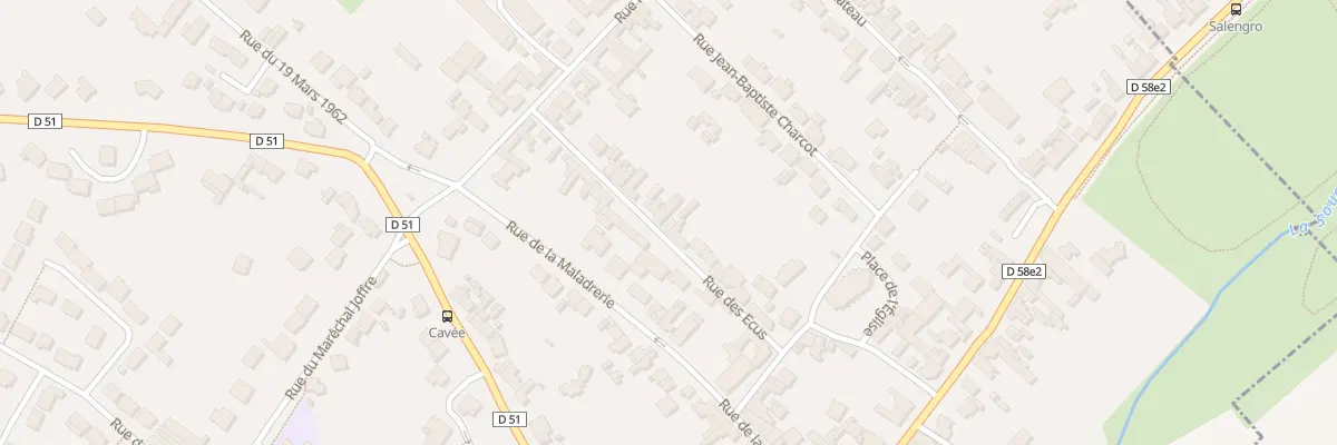 Plan du 20 Rue des Ecus à Angres