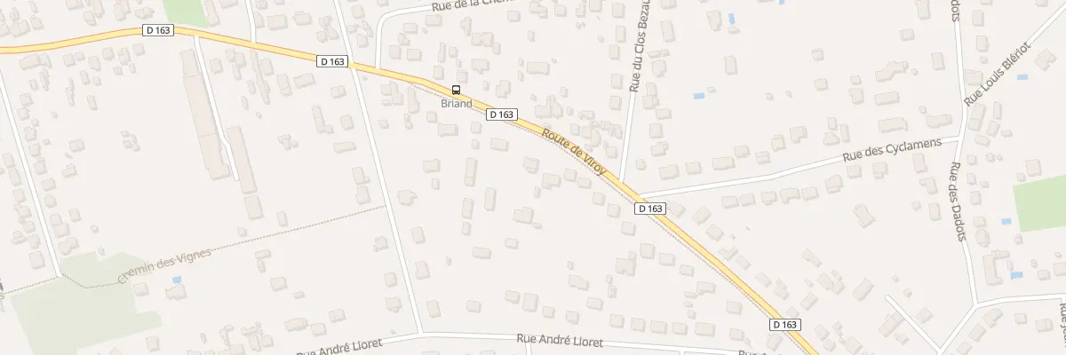 Plan du 1083 Rte de Viroy à Amilly