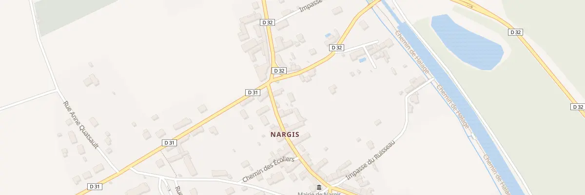 Plan du 172 Rue de la Mairie à Nargis