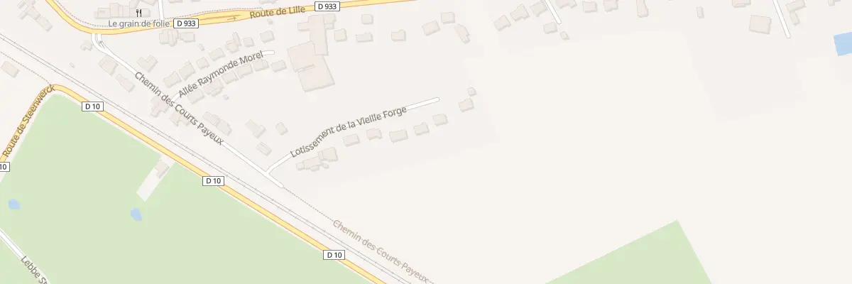 Plan du 6 Vc Res de la Vieille Forge à Bailleul