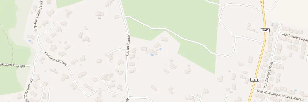 Plan du 48 Rue du Plantier à Lézignan-Corbières