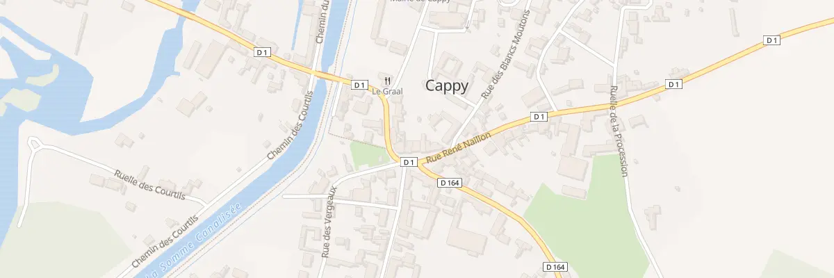 Plan du 6 Pl des Héros à Cappy