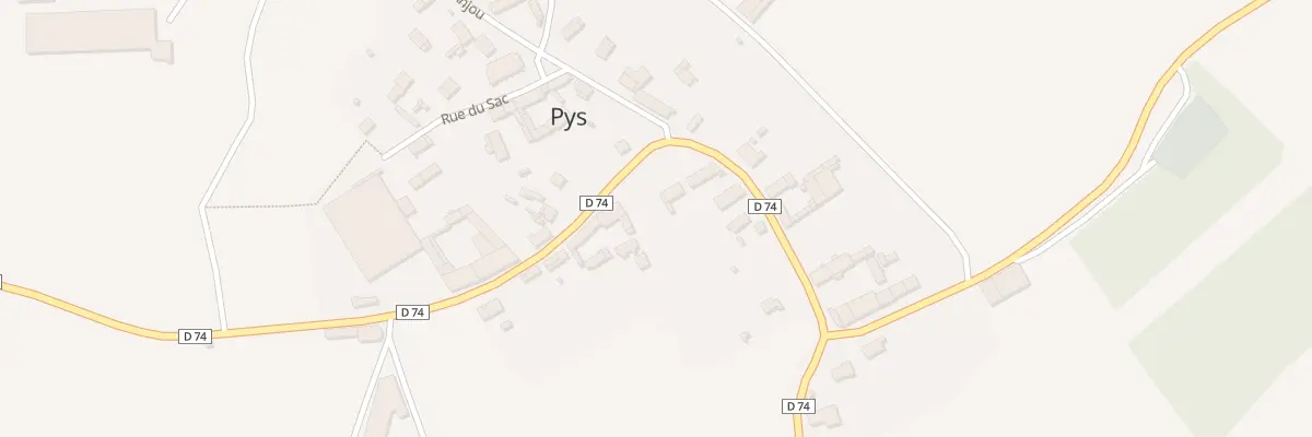 Plan du 3B Rue de Cambrai à Pys