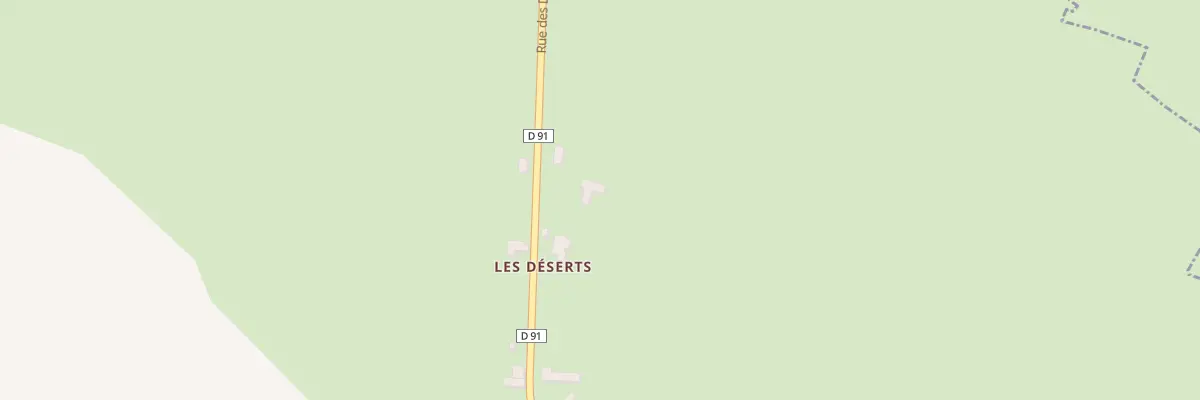 Plan du 3B Rue des Deserts à Chaumont