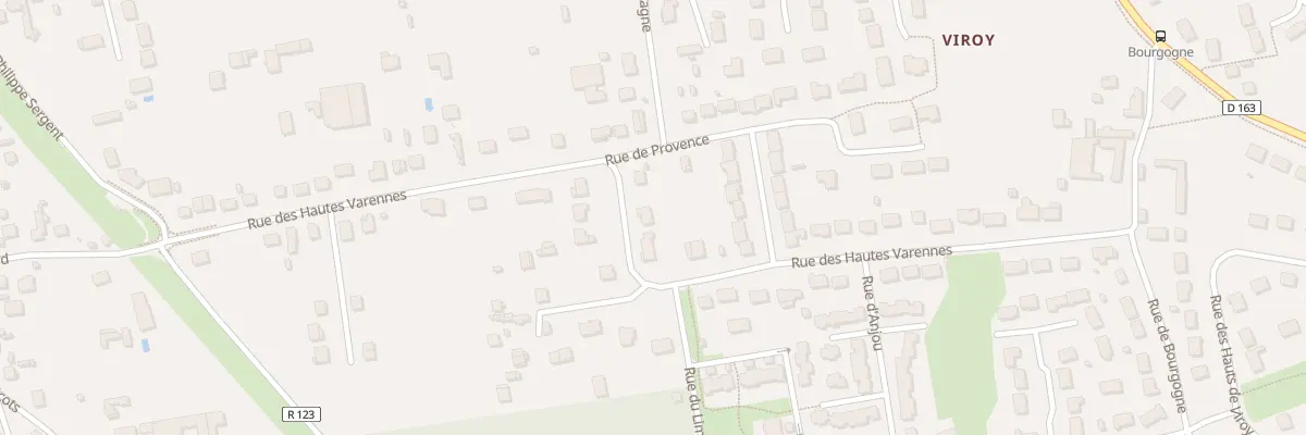 Plan du 409 Rue des Hautes Varennes à Amilly