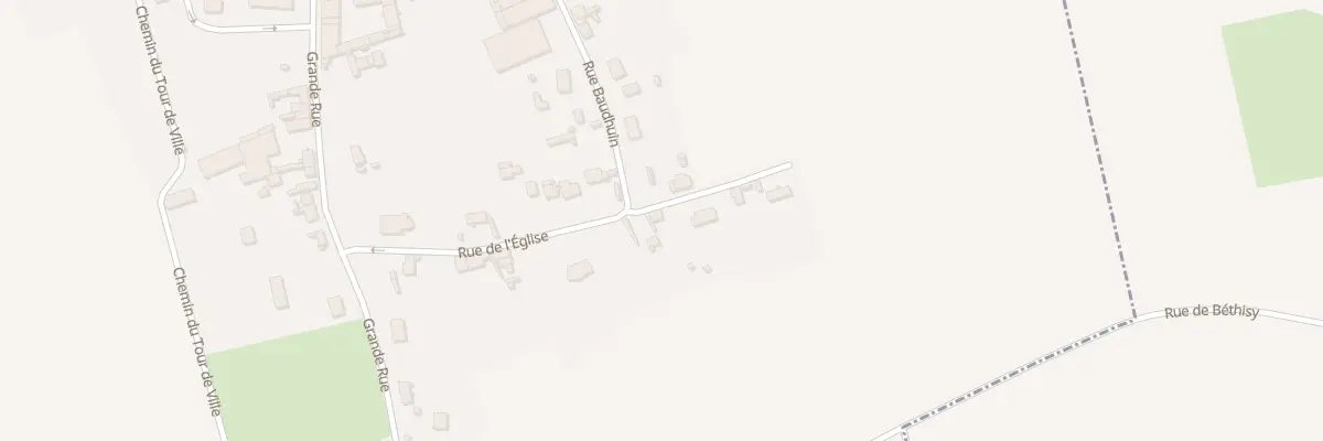 Plan du 16 Rue de l’Eglise à Maucourt