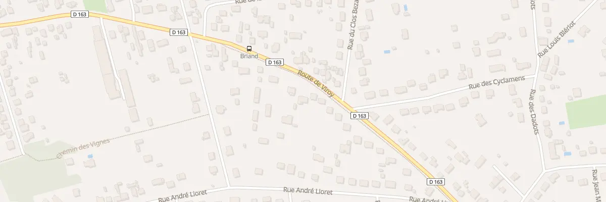 Plan du 1063 Rte de Viroy à Amilly