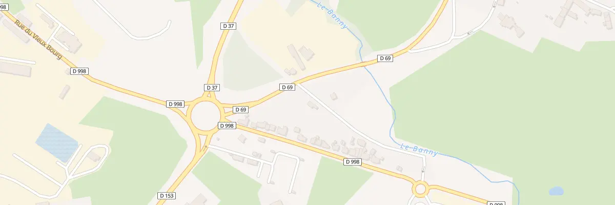 Plan du 20 Rue de la Banne à Commentry