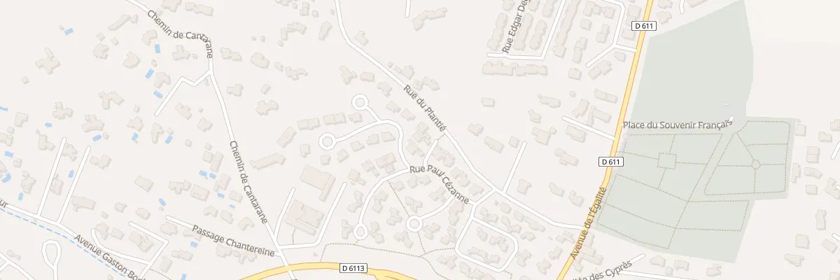 Plan du 17 Rue Paul Cézanne à Lézignan-Corbières