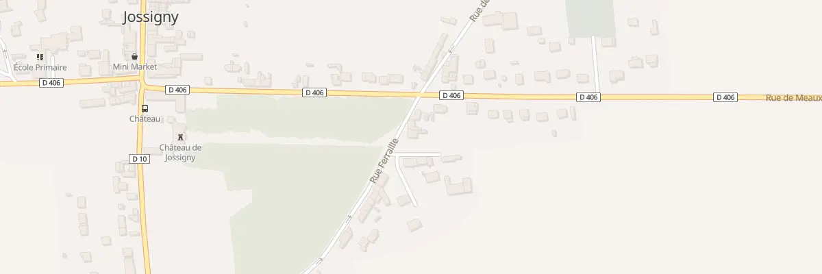 Plan du 7 Rue Ferraille à Jossigny