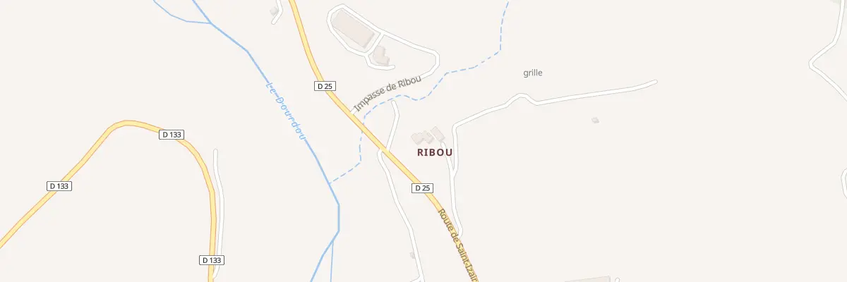 Plan du 5079 Ribou à Calmels-et-le-Viala