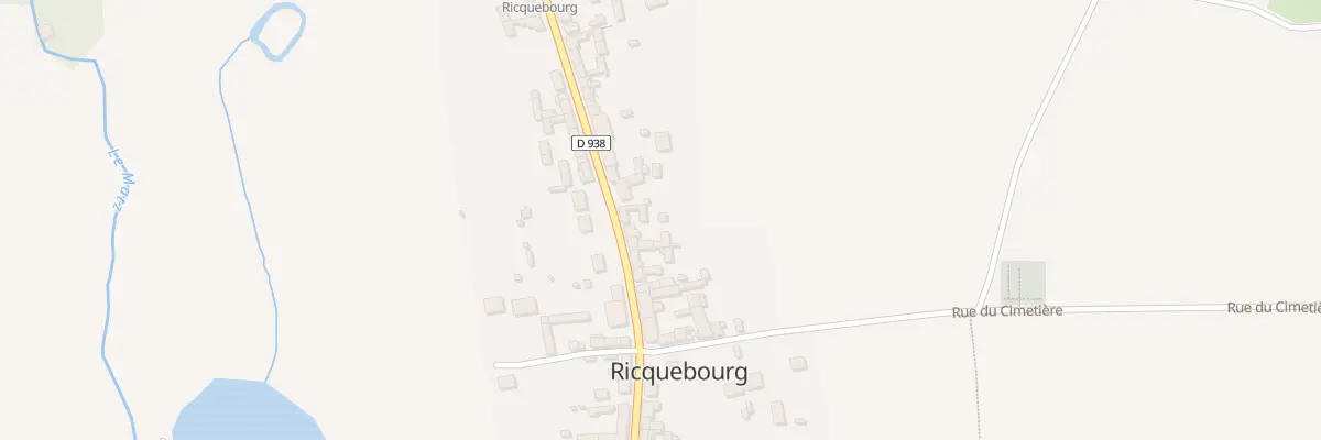 Plan du 17 Rue du Général Leclerc à Ricquebourg