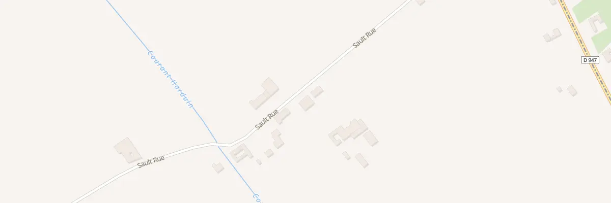 Plan du 75 Rue Sault Rue à Richebourg