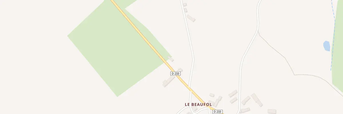 Plan du 16 Le Beaufol à Assigny