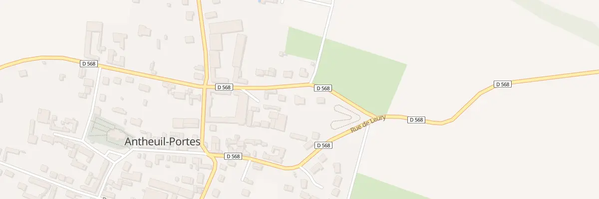 Plan du 134 Rue de la Bretonne à Antheuil-Portes