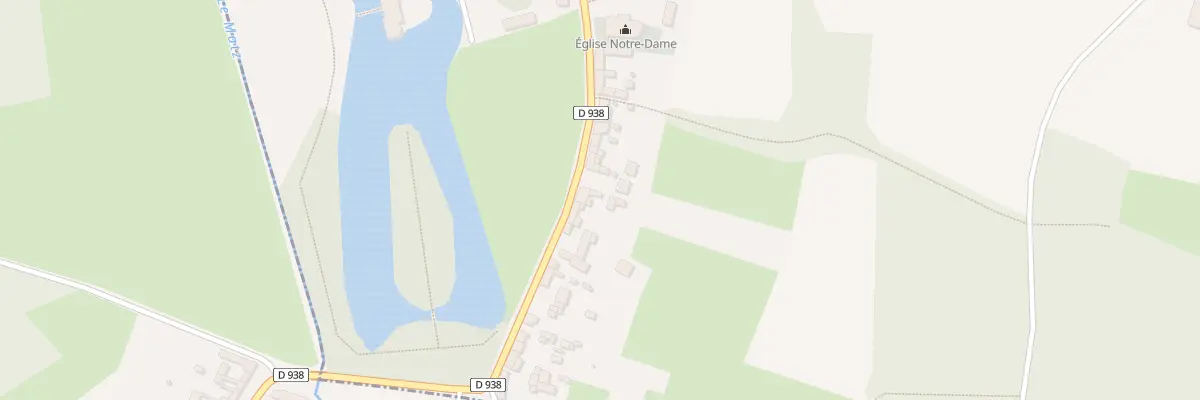 Plan du 65 Rue du Général Leclerc à Ricquebourg