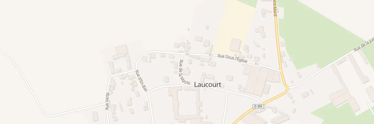 Plan du 5057 Le Village à Laucourt