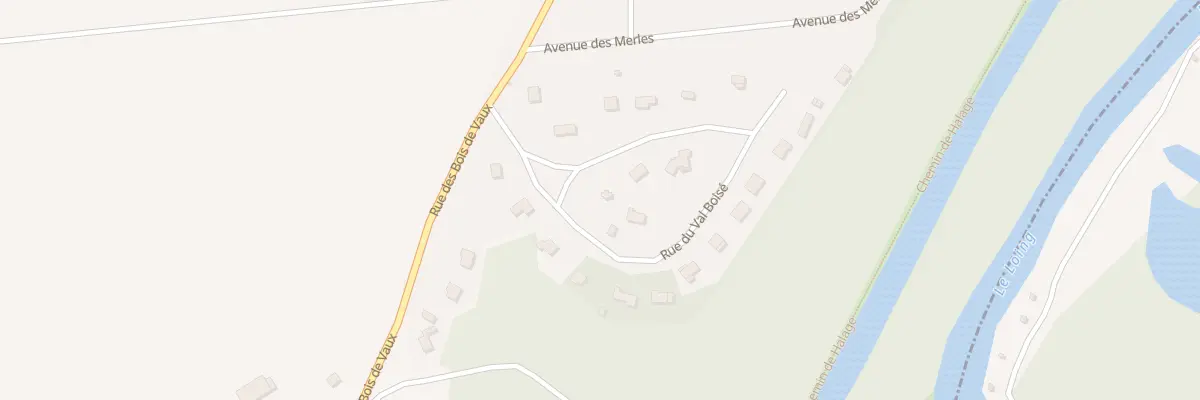 Plan du 95 Rue du Val-Boisé à Nargis